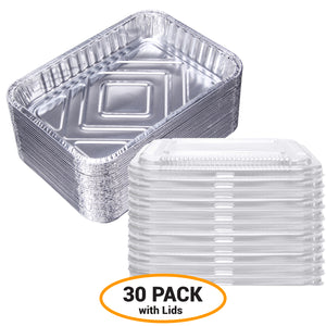 Foil Containers With Lids, Aluminum Foil Food Box Wholesale